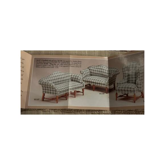 Museum Of American Folk Art Collection Vintage Miniature Furniture TV Set Bundle - Picture 16 of 16